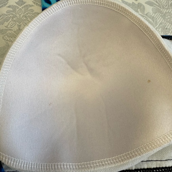 Jantzen Classics Size 16 Women’s Aqua Blue Black Animal Print Tankini Top‎ Swim - Picture 2 of 8